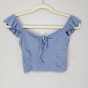 Cider Crop Top Bustier Babydoll